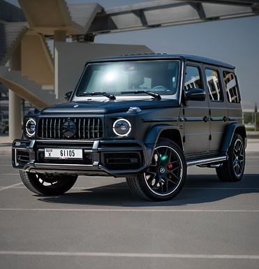 rent MERCEDES AMG G62 carlux365