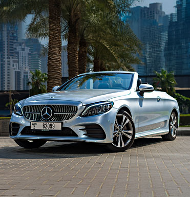 rent Mercedes C200 Convertible