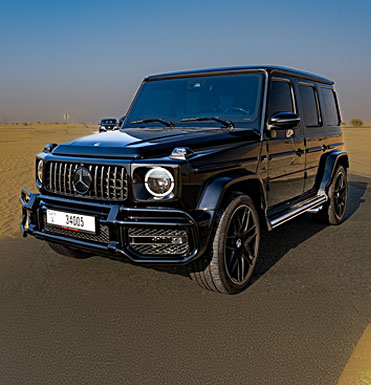 rent Mercedes G63 Double Night Package 2022